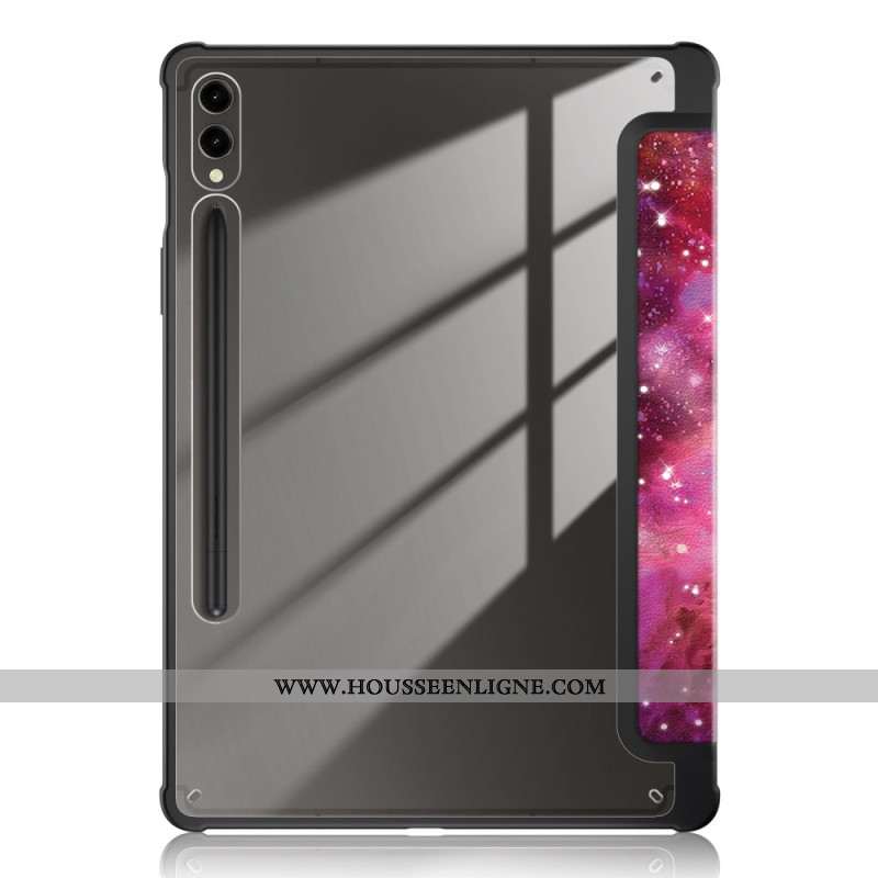Smart Case Samsung Galaxy Tab S10 Plus / S9 Plus Dos Transparent Galaxie