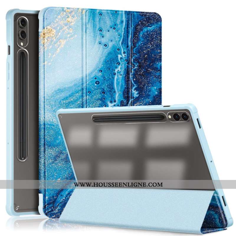 Smart Case Samsung Galaxy Tab S10 Plus / S9 Plus Dos Transparent Vague