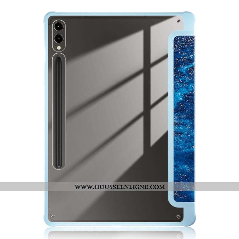 Smart Case Samsung Galaxy Tab S10 Plus / S9 Plus Dos Transparent Vague