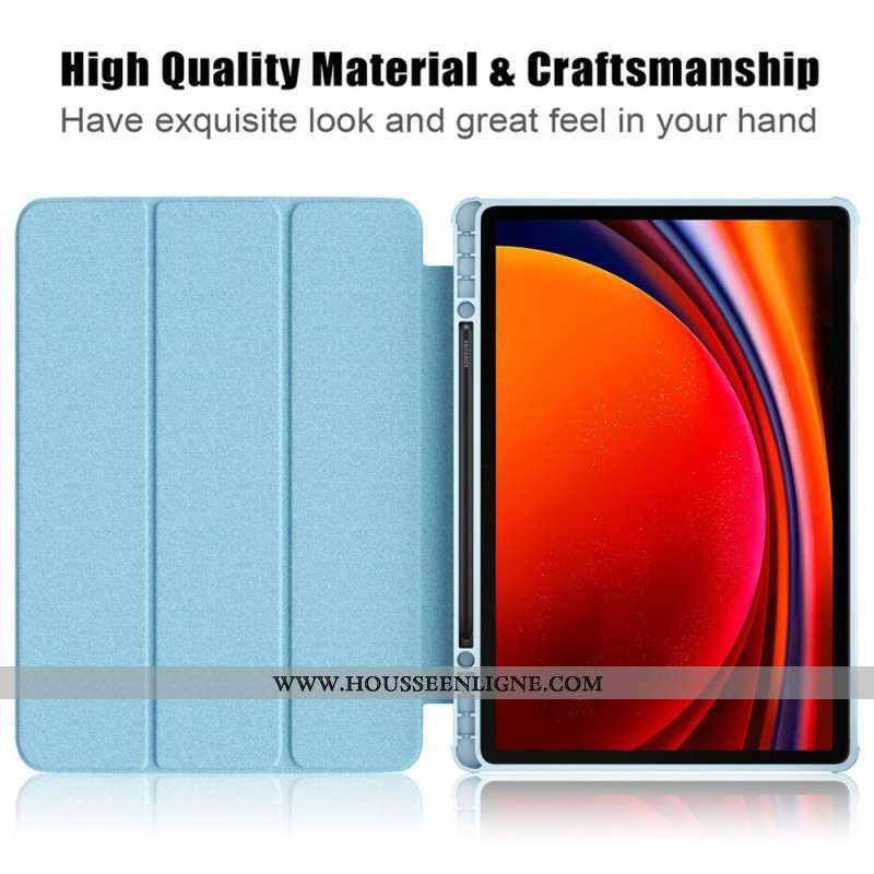 Smart Case Samsung Galaxy Tab S10 Plus / S9 Plus Dos Transparent Vague