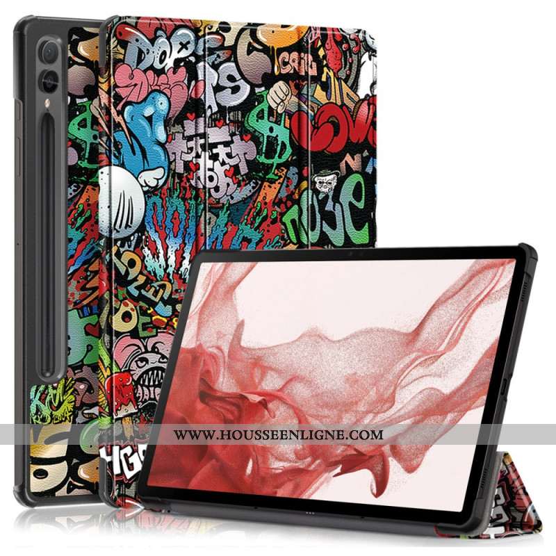 Smart Case Samsung Galaxy Tab S10 Plus / S9 Plus Graffiti