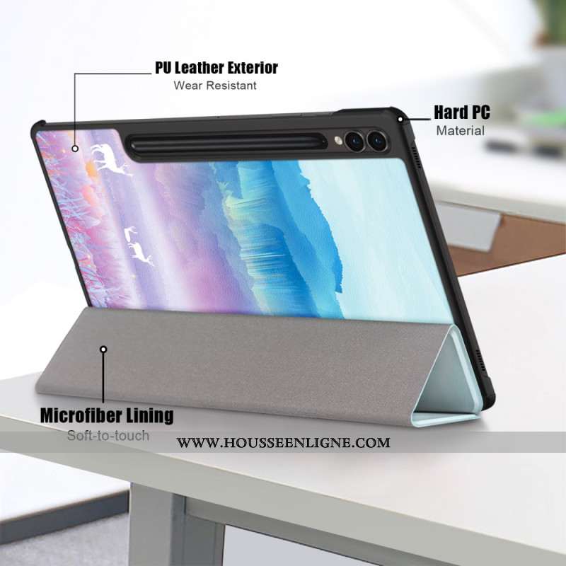 Smart Case Samsung Galaxy Tab S10 Plus / S9 Plus Maritime