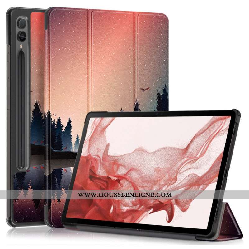 Smart Case Samsung Galaxy Tab S10 Plus / S9 Plus Paysage