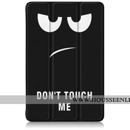 Smart Case Samsung Galaxy Tab S10 Plus / S9 Plus Porte-Stylet Don't Touch Me