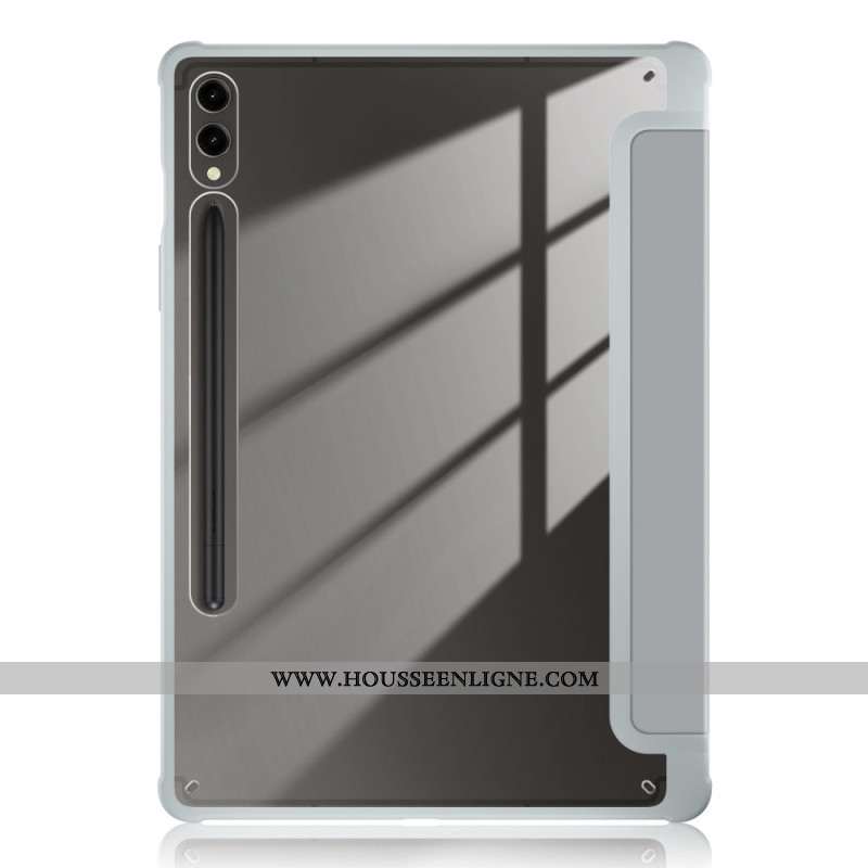 Smart Case Samsung Galaxy Tab S10 Plus / S9 Plus Trois Volets Porte-Stylet