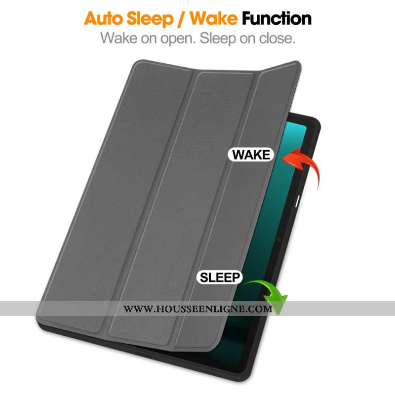 Smart Case Samsung Galaxy Tab S10 Plus Trois Volets