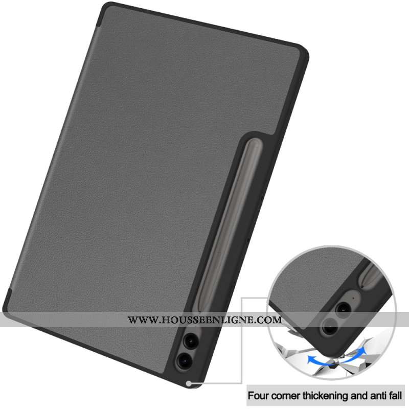 Smart Case Samsung Galaxy Tab S10 Plus Trois Volets