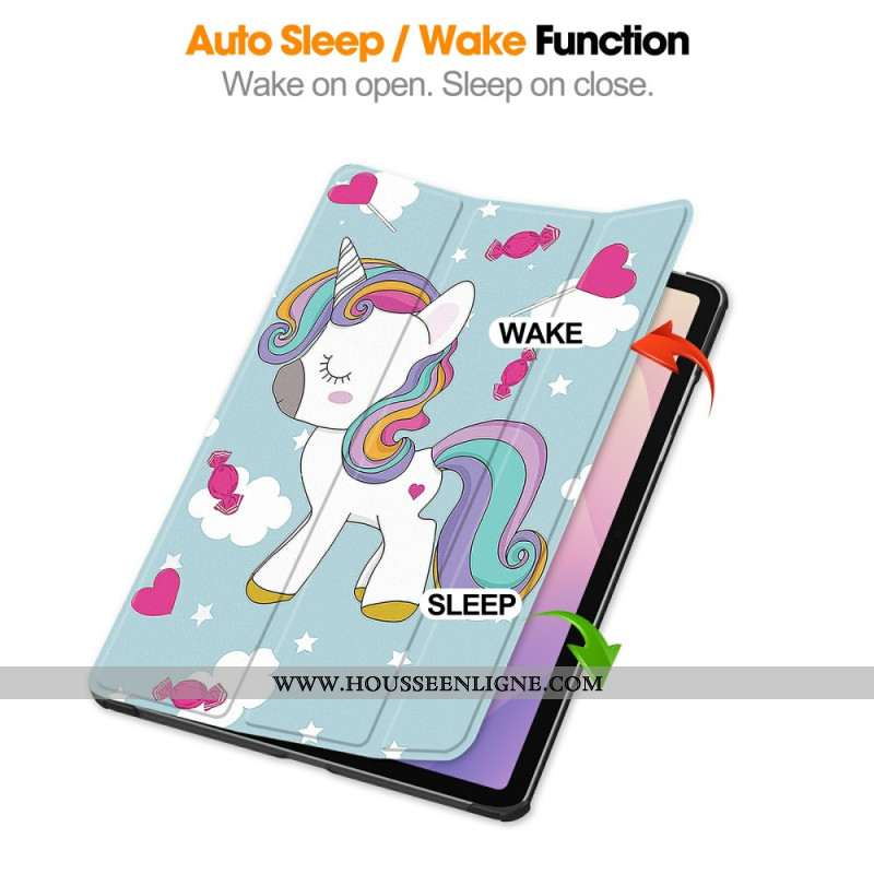 Smart Case Samsung Galaxy Tab S11 Licorne