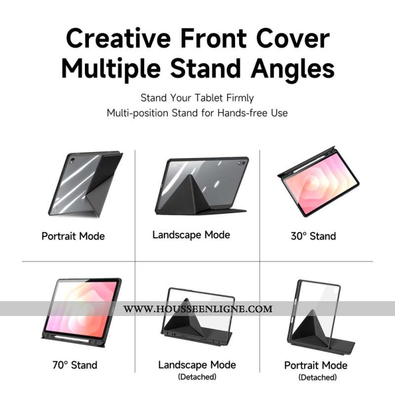 Smart Case Samsung Galaxy Tab S11 Origami avec Porte-Stylet