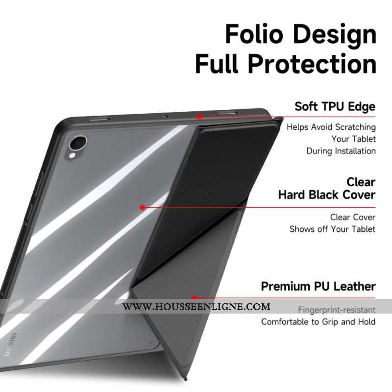 Smart Case Samsung Galaxy Tab S11 Origami avec Porte-Stylet