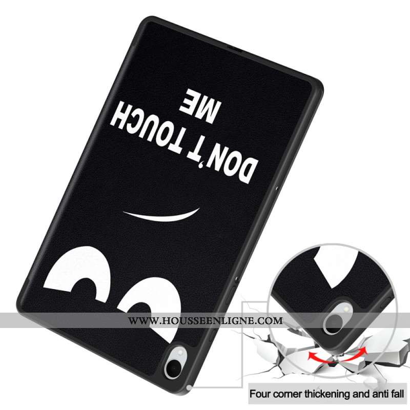 Smart Case Samsung Galaxy Tab S11 Porte-Stylet Don't Touch Me