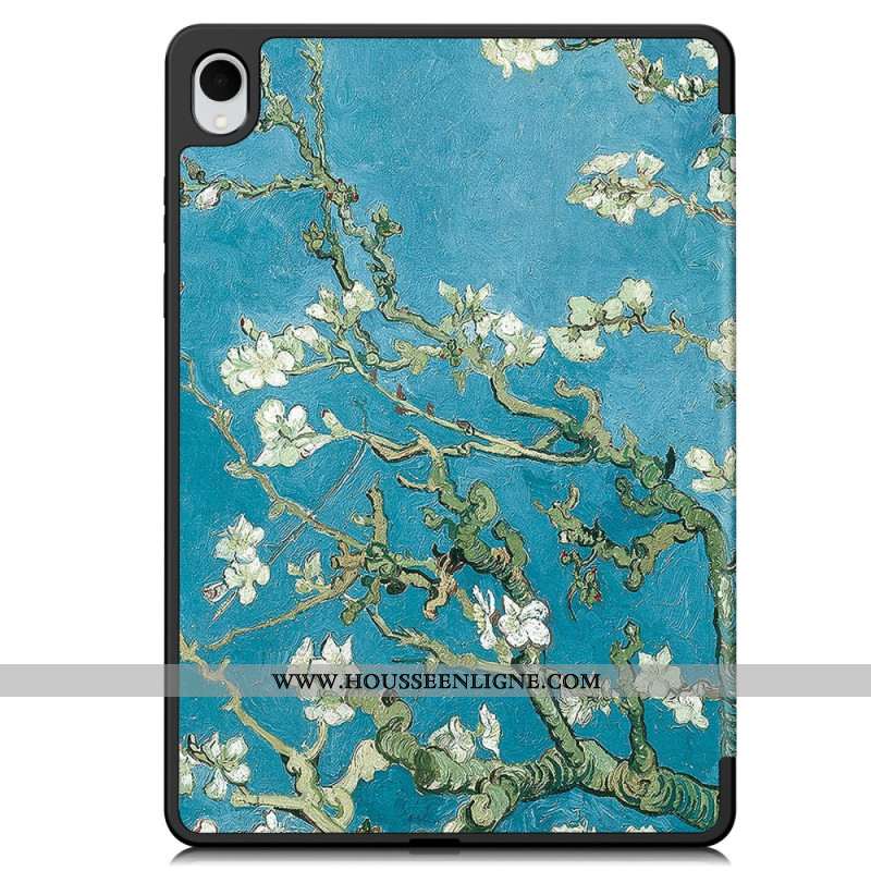 Smart Case Samsung Galaxy Tab S11 Porte-Stylet Fleurs d'Abricotier