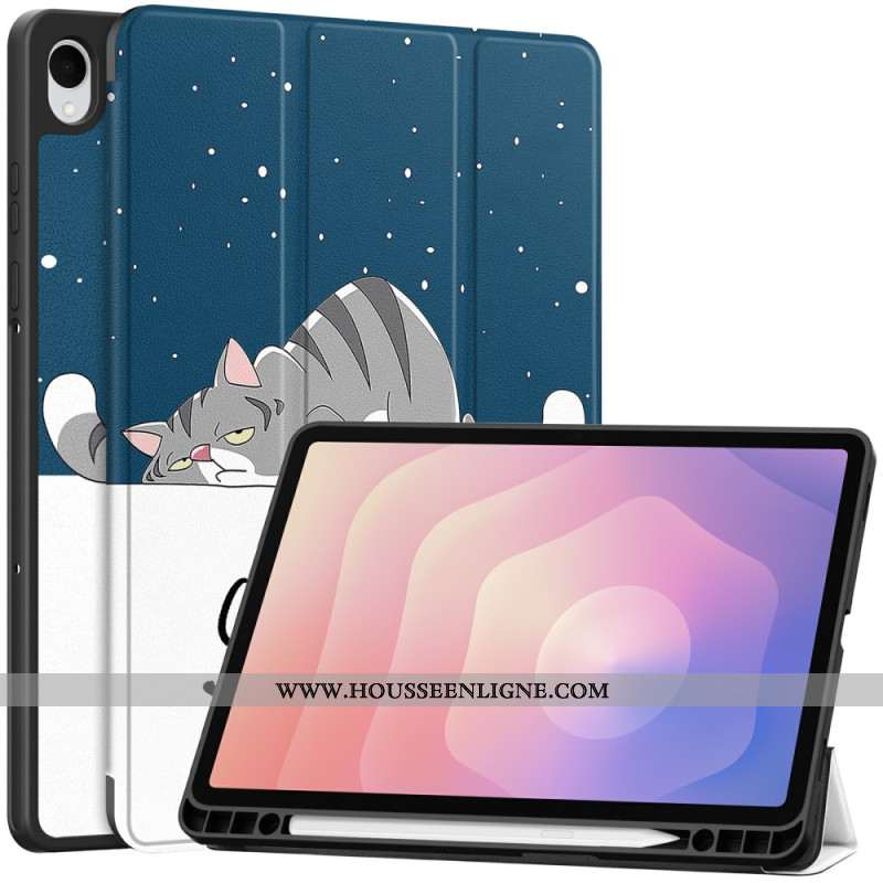 Smart Case Samsung Galaxy Tab S11 Porte-Stylet Good Night