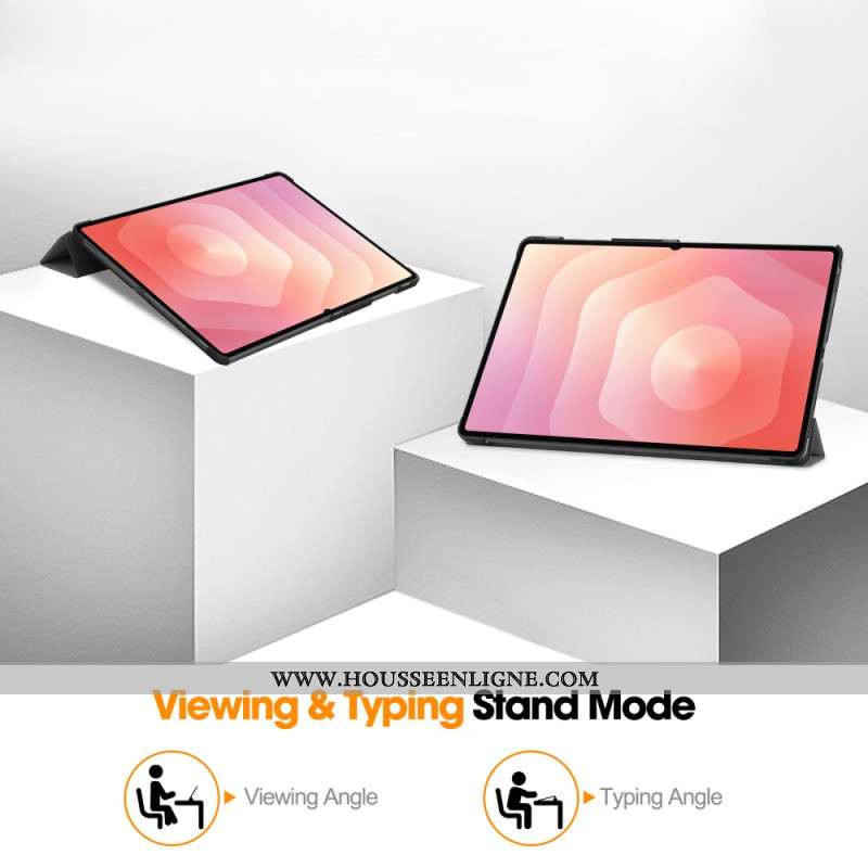 Smart Case Samsung Galaxy Tab S11 Ultra Trois Volets