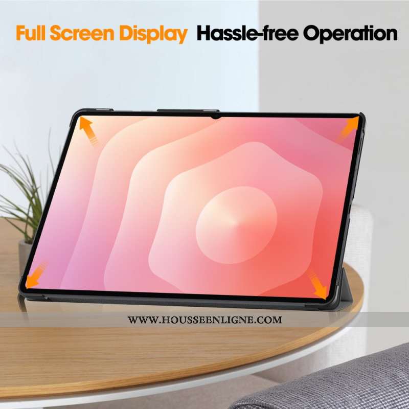 Smart Case Samsung Galaxy Tab S11 Ultra Trois Volets