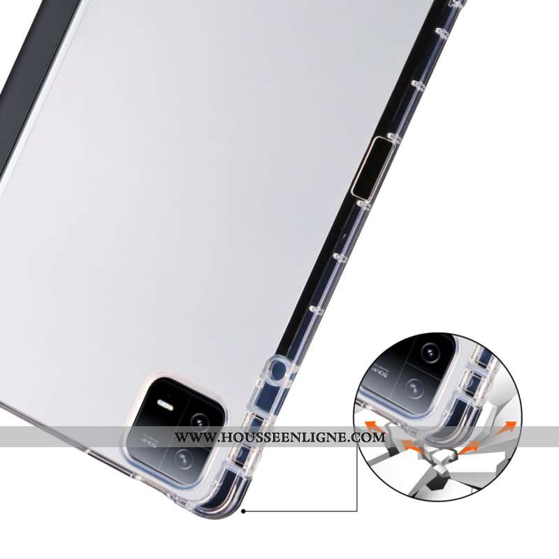 Smart Case Xiaomi Pad 6 / 6 Pro Dos Transparent et Porte-Stylet