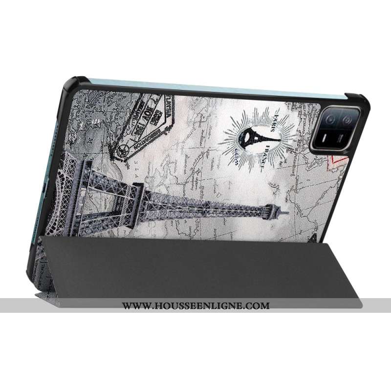 Smart Case Xiaomi Pad 6 / 6 Pro Tour Eiffel Vintage