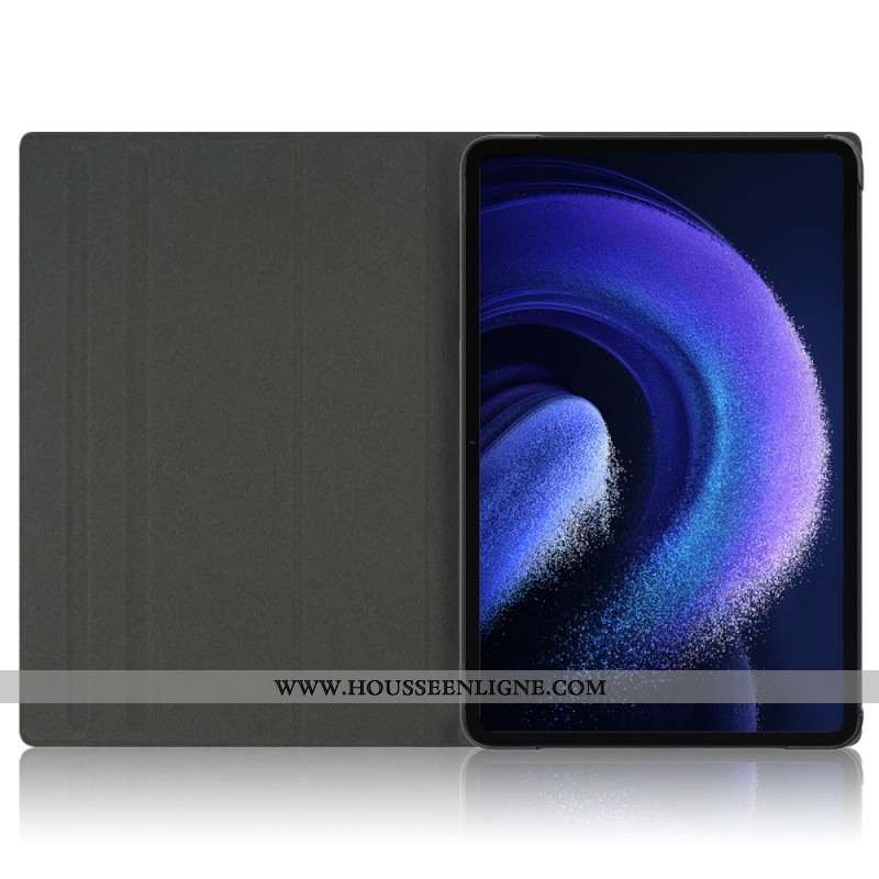 Smart Case Xiaomi Pad 6 Pro Rotative Porte-Stylet Galaxie