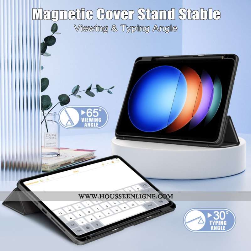 Smart Case Xiaomi Pad 6S Pro Classique Porte-Stylet