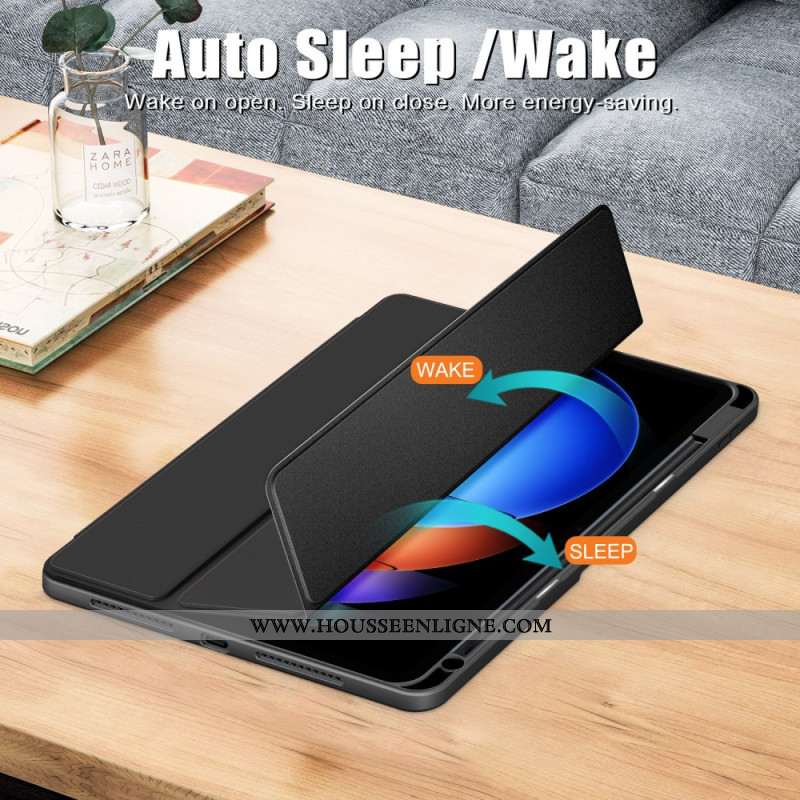 Smart Case Xiaomi Pad 6S Pro Classique Porte-Stylet