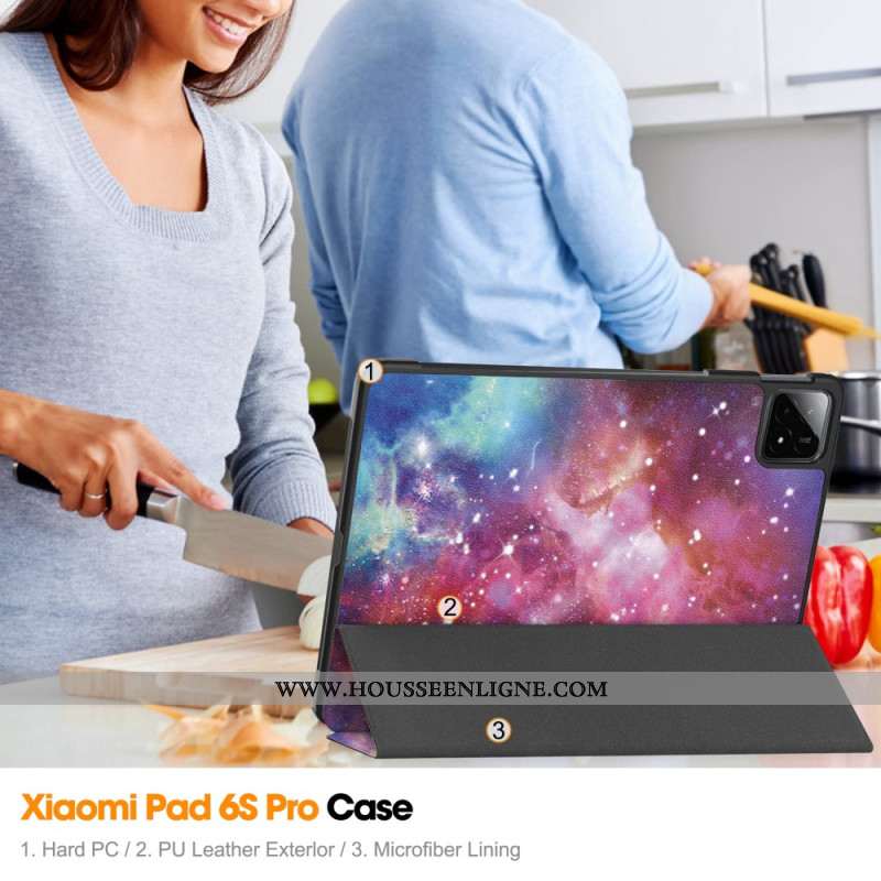 Smart Case Xiaomi Pad 6S Pro Galaxie