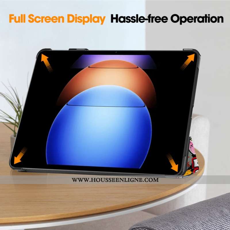 Smart Case Xiaomi Pad 6S Pro Graffiti