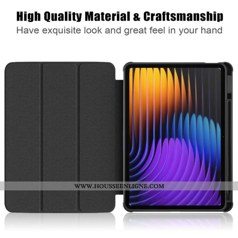 Smart Case Xiaomi Pad 7/ Pad 7 Pro Dos Transparent