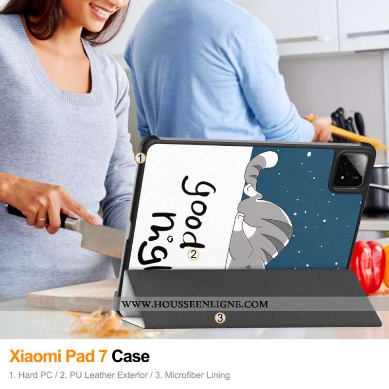 Smart Case Xiaomi Pad 7 / Pad 7 Pro Good Night