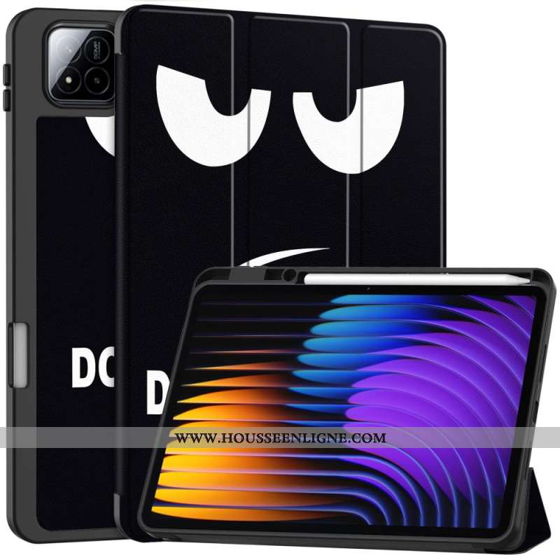 Smart Case Xiaomi Pad 7 / Pad 7 Pro Porte-Stylet Don't Touch Me