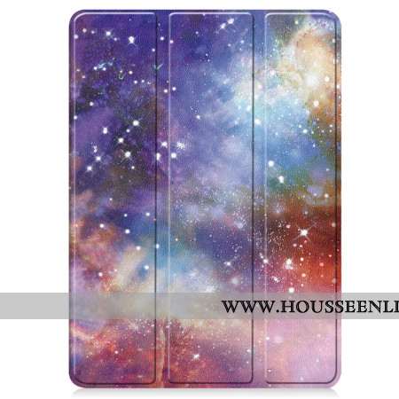 Smart Case Xiaomi Pad 7 / Pad 7 Pro Porte-Sylet Motif Galaxie