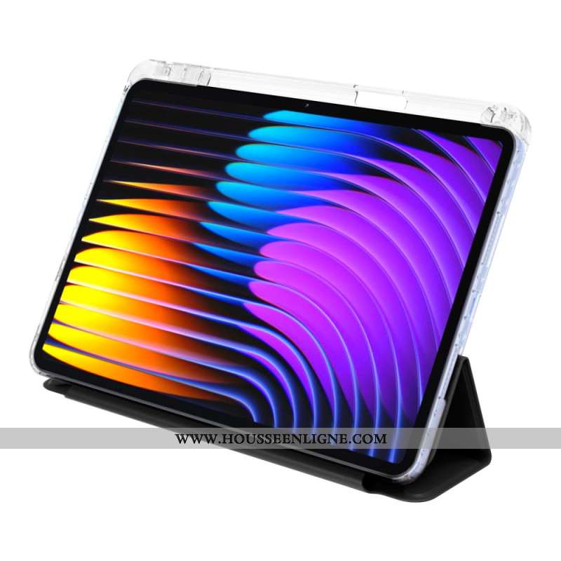 Smart Case Xiaomi Pad 7 / Pad 7 Pro Simili Cuir avec Couverture Origami
