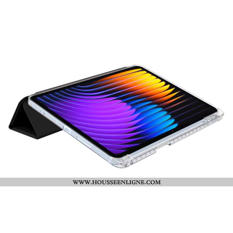 Smart Case Xiaomi Pad 7 / Pad 7 Pro Simili Cuir avec Couverture Origami
