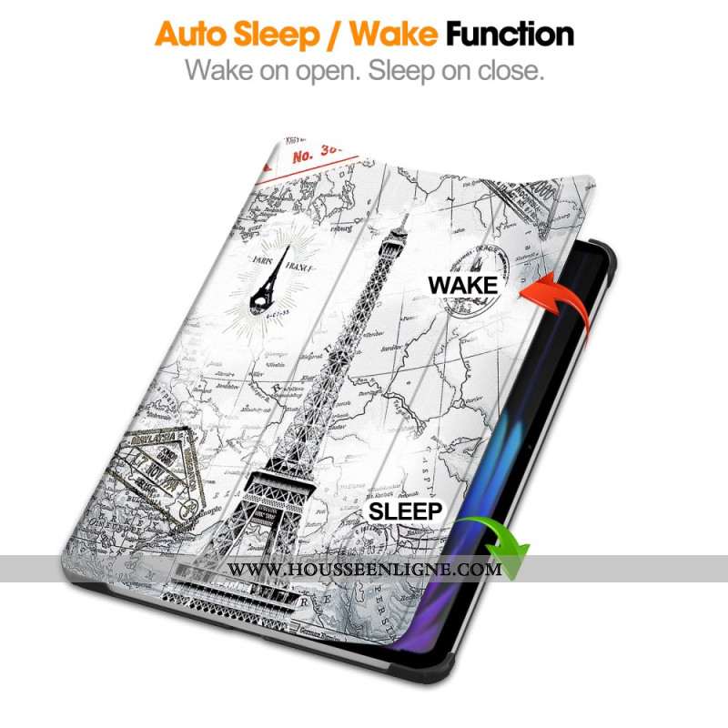 Smart Case Xiaomi Pad 7 / Pad 7 Pro Tour Eiffel Vintage