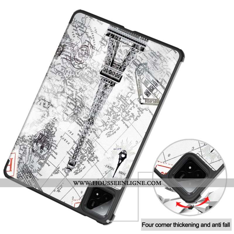 Smart Case Xiaomi Pad 7 / Pad 7 Pro Tour Eiffel Vintage