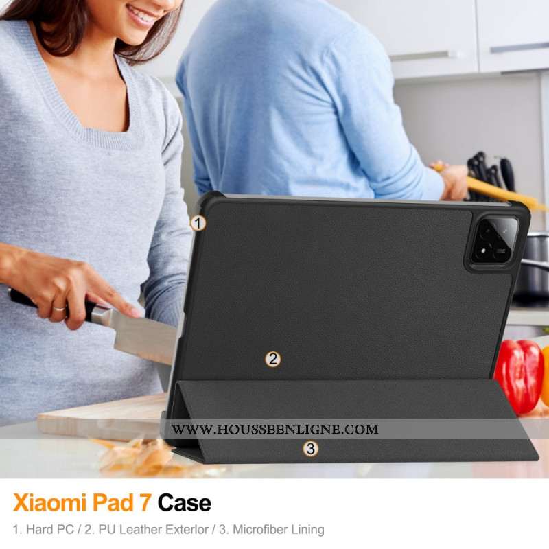 Smart Case Xiaomi Pad 7 / Pad 7 Pro Trois Volets