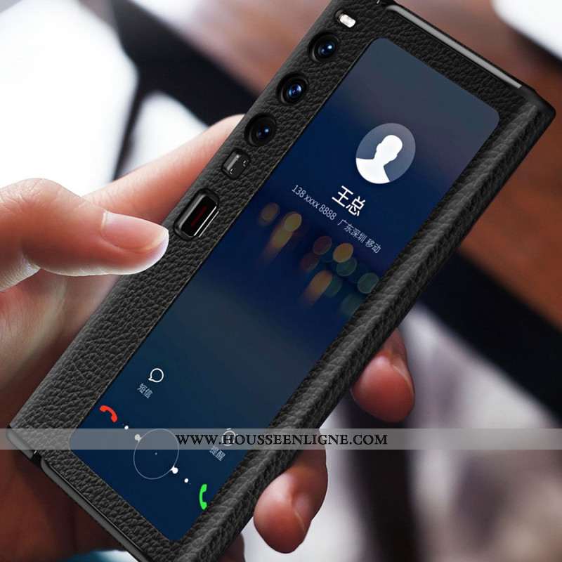 View Cover Huawei Mate Xs 2 Simili Cuir
