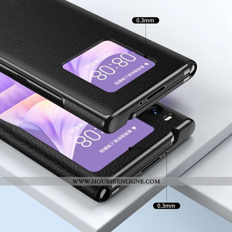 View Cover Huawei Mate Xs 2 Simili Cuir