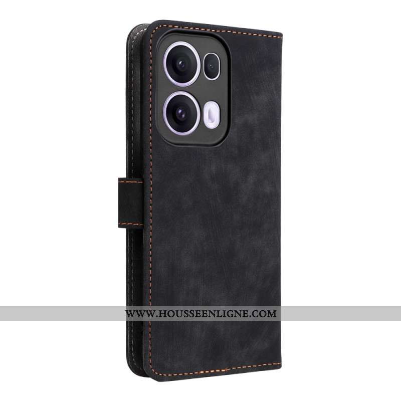 ousse Oppo Reno 13 Pro 5G Effet Daim RFID à Lanière