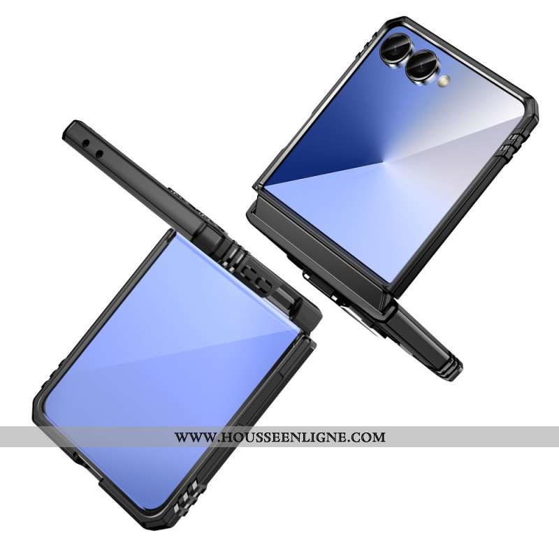pour Samsung Galaxy Z Flip 7 Ultra Résistante Support et Protection d'Objectif