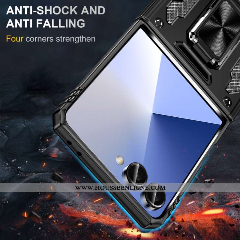 pour Samsung Galaxy Z Flip 7 Ultra Résistante Support et Protection d'Objectif