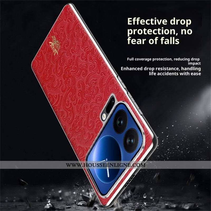 pour Xiaomi 17 Pro Motif Dragon