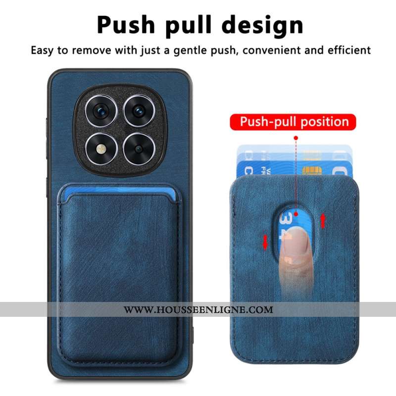 pour Xiaomi Redmi Note 14 ProPlus 5G Porte-Cartes Détachable