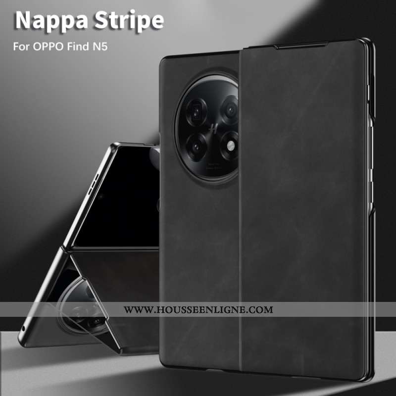 Étui Oppo Find N5 5G Effet Cuir