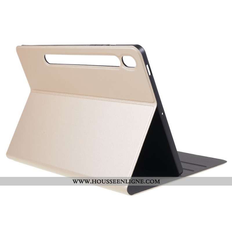 Étui Samsung Galaxy Tab S10 FE Plus Effet Cuir