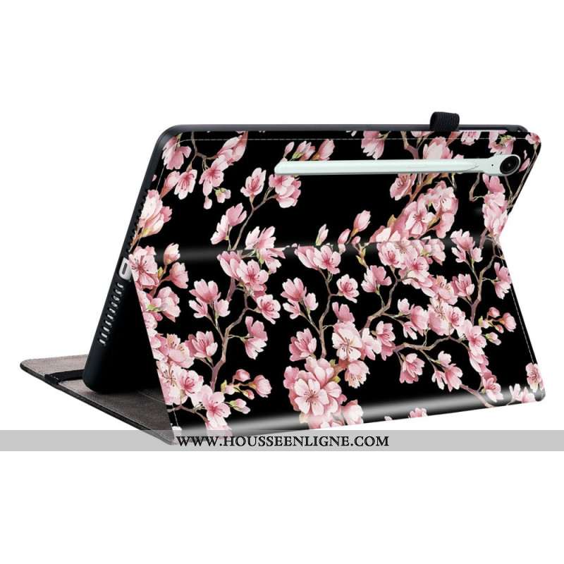 Étui Samsung Galaxy Tab S10 FE Plus Fleurs de Prunier