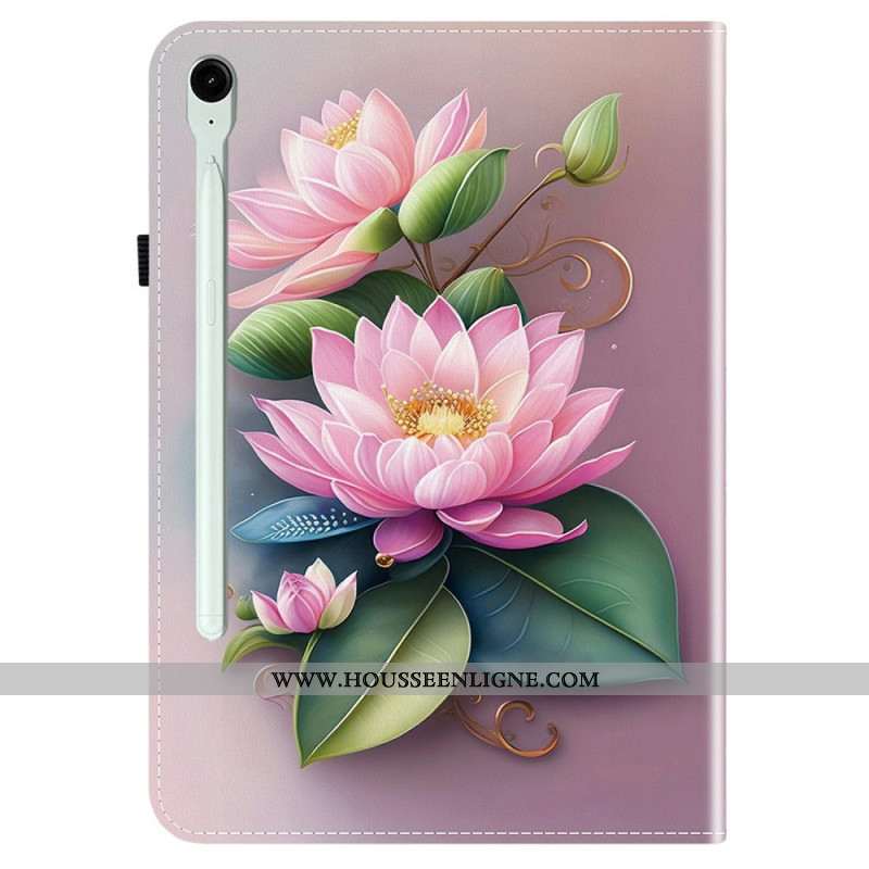 Étui Samsung Galaxy Tab S10 FE Plus Lotus