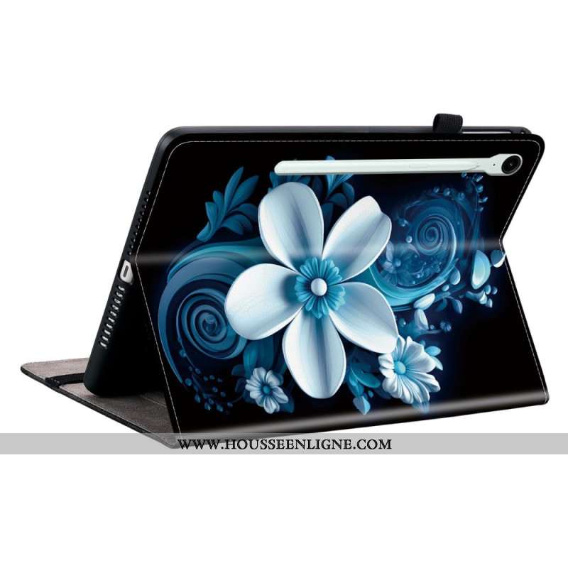 Étui Samsung Galaxy Tab S10 FE Plus Orchidée Noire