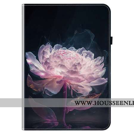 Étui Samsung Galaxy Tab S10 FE Plus Pivoine Rose
