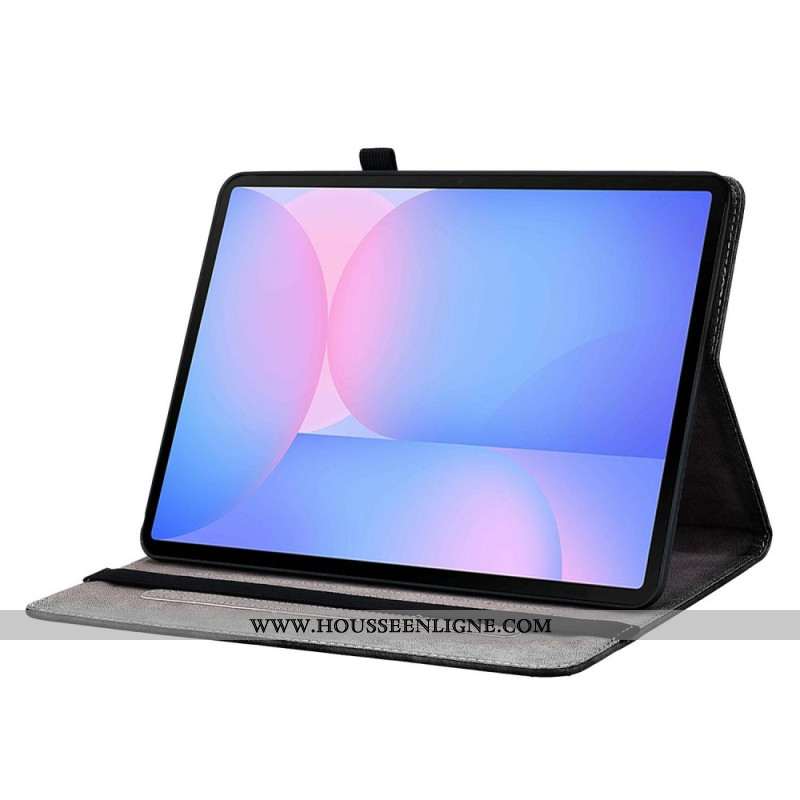 Étui Samsung Galaxy Tab S10 FE Plus Pivoine Rose