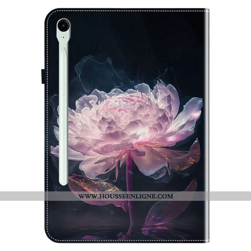 Étui Samsung Galaxy Tab S10 FE Plus Pivoine Rose